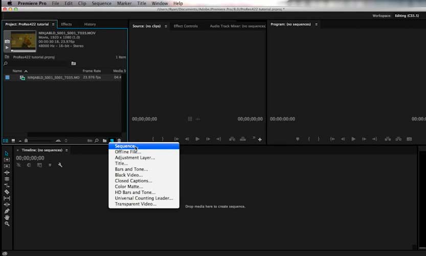 Adobe Premiere Pro software per videomaker matrimonio