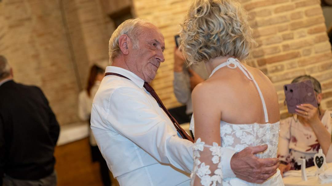 Sguardo padre della sposa