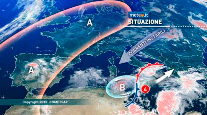 Meteo-previsoni incerte per un fotoreportage di matrimonio