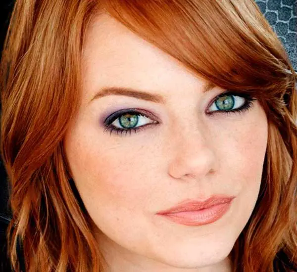 Emma Stone attrice con occhi verdi