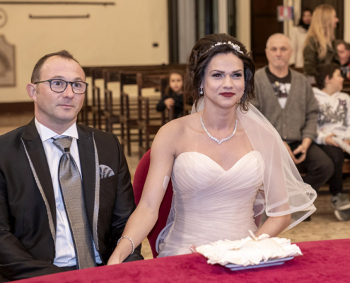 Alessandra e Daniele sposi a Ravenna