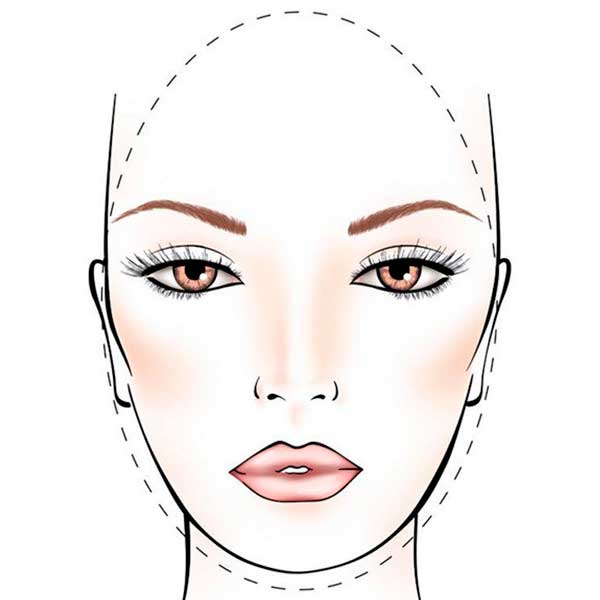 Forme del viso: ovale