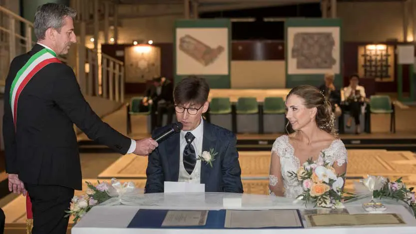 Museo Tamo Ravenna promessa di matrimonio dello sposo