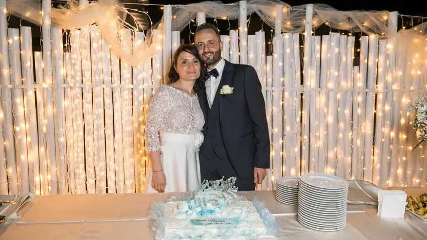 Sara e Thomas immagine video partecipazone matrimonio