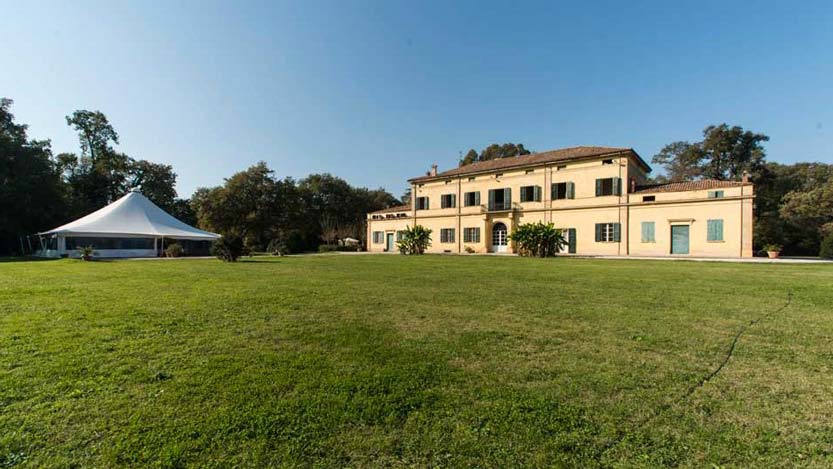Dove festeggiare il matrimoni Villa Isolani esterno