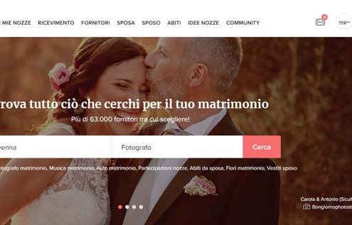 Sito matrimonio home matrimonio.com