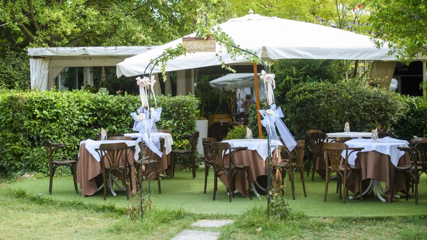 Vecchia Canala Ravenna accesso al ristorante interno