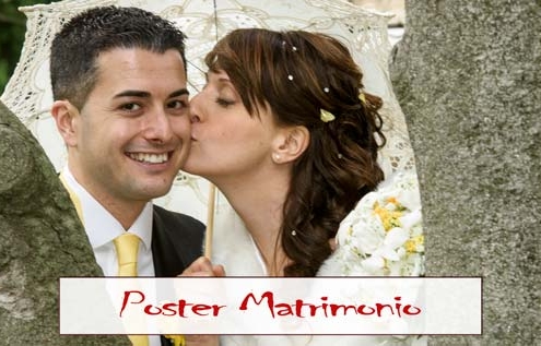 Poster matrimonio