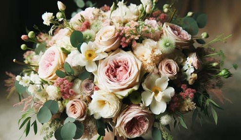 Bouquet da sposa matrimonio romantico