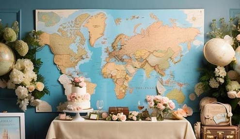 Matrimonio-tema-viaggio-addobbi