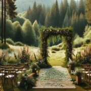 Matrimonio tema natura
