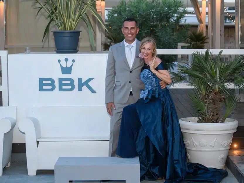 BBK coppia di sposi sorridenti