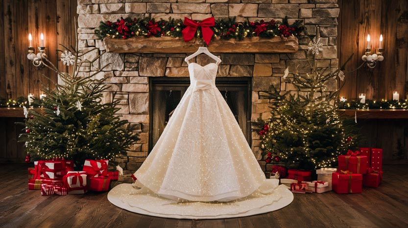 Abati sposa natalizio