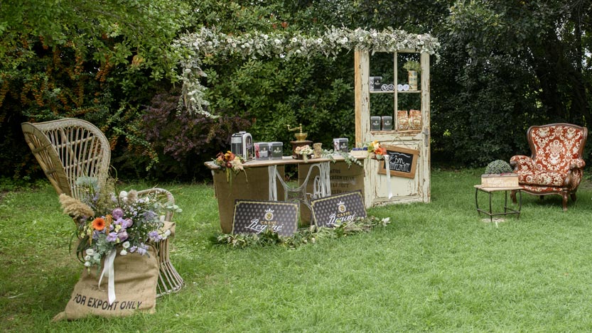 Matrimonio tema caffè location vecchia canala ravenna