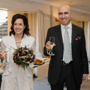 Hotel Carlton Bologna brindisi sposi