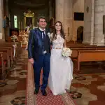 Santa Maria in Porto sposi all'uscita