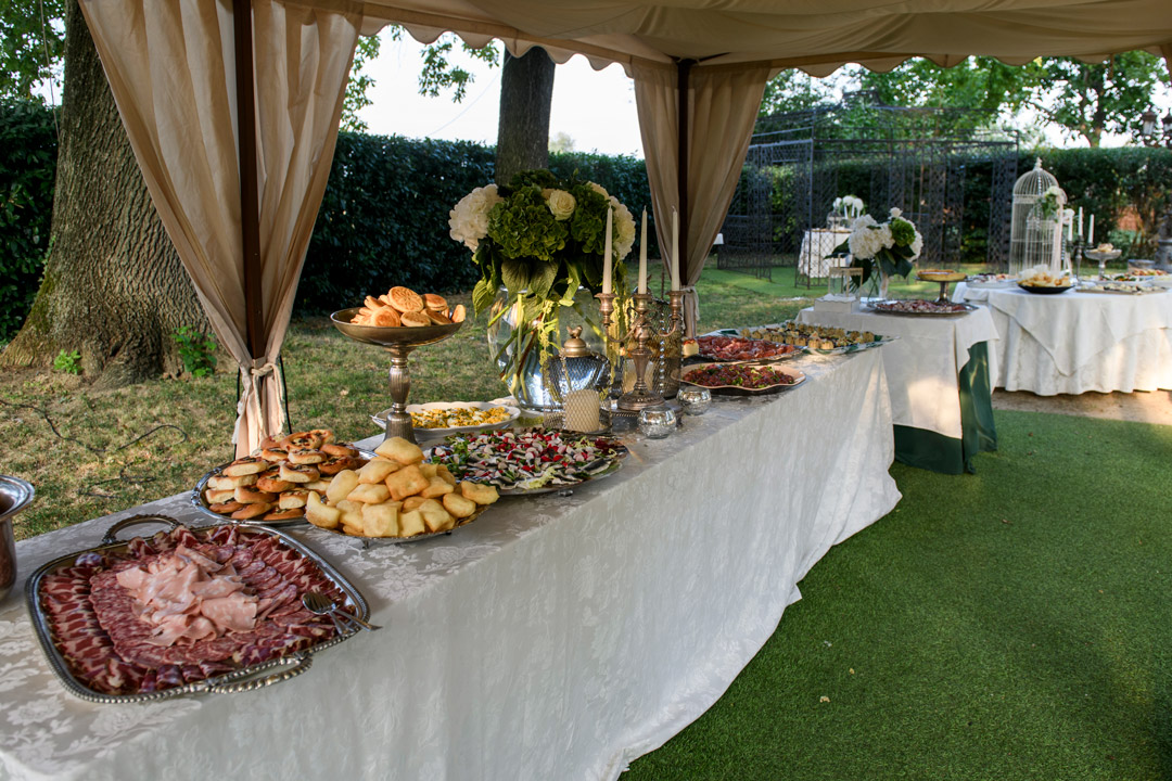 Antipasti matrimonio palazzo manzoni san zaccaria