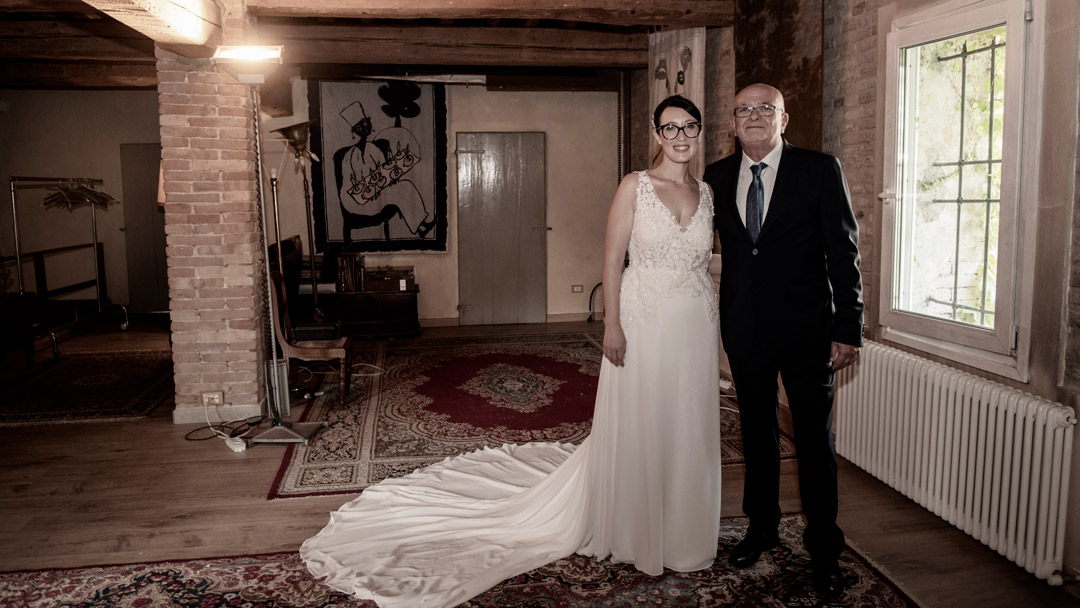 Palazzo Manzoni San Zaccaria sposa vestita