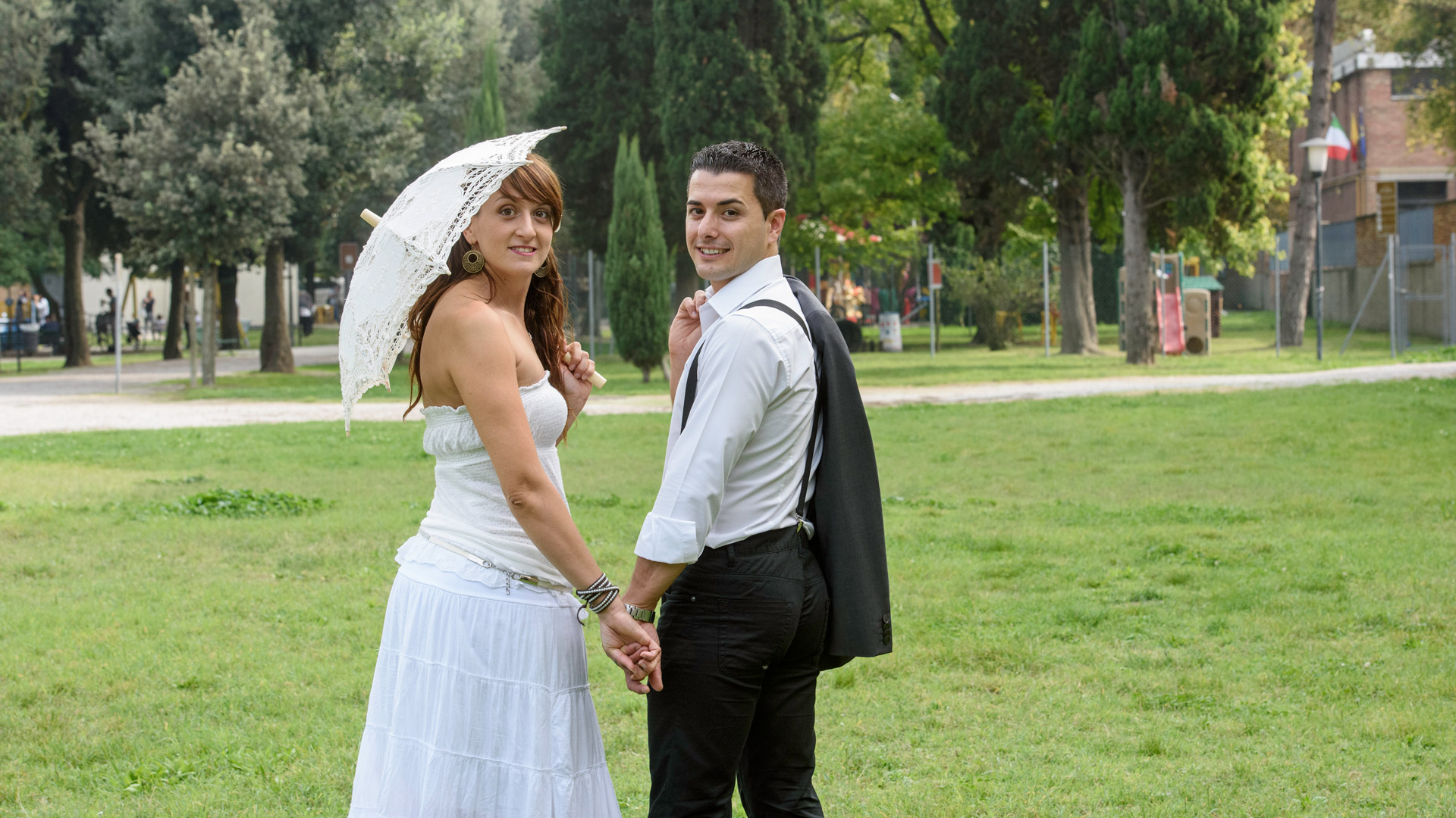 Foto prematrimonio giardini pubblici RA
