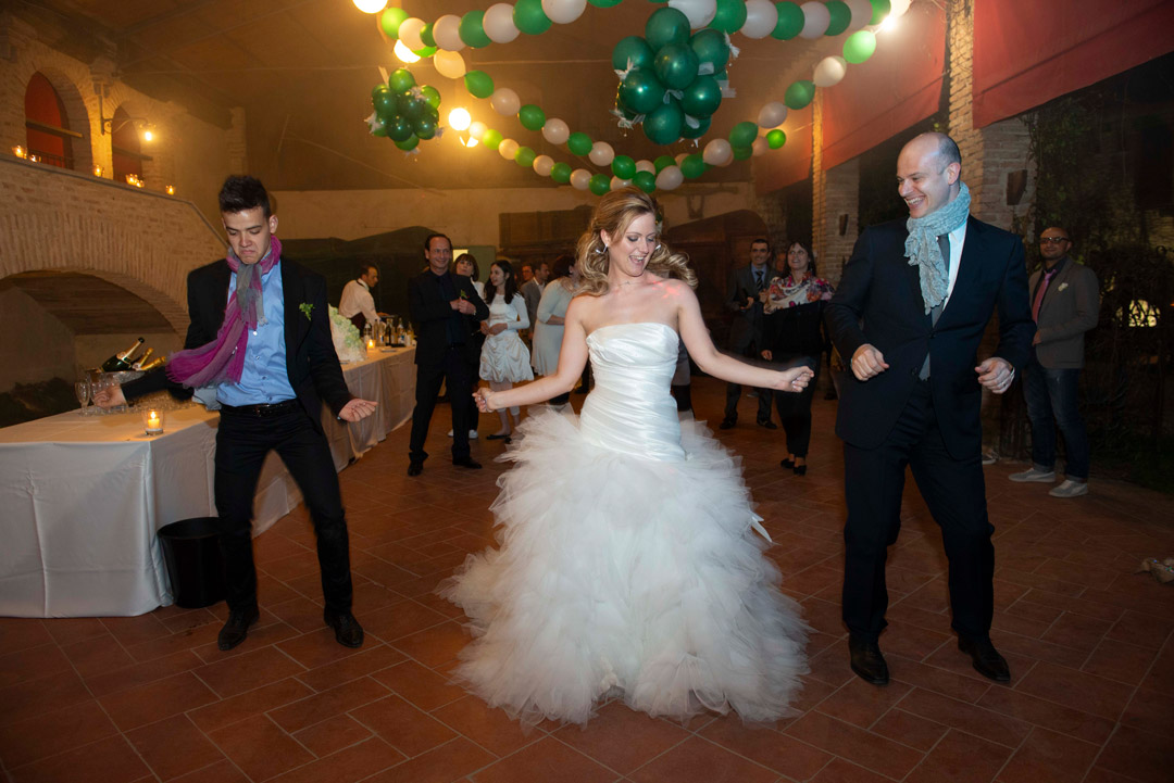 Borgo Fregnano area riservata ai festeggiamenti