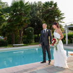 Villa-le-Palme-Solarolo-sposi-a-bordo-piscina